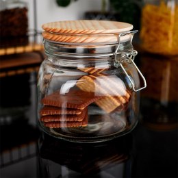 Słoik patentowy z klipsem szklany na przetwory dżem miód 850ml EXCELLENT HOUSEWARE 259185