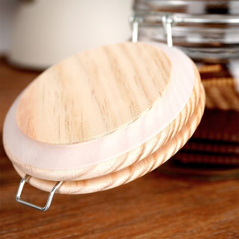 Słoik patentowy z klipsem szklany na przetwory dżem miód 850ml EXCELLENT HOUSEWARE 259185