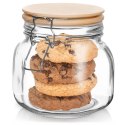 Słoik patentowy z klipsem szklany na przetwory dżem miód 850ml EXCELLENT HOUSEWARE 259185
