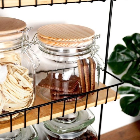 Słoik patentowy z klipsem szklany na przetwory dżem miód 850ml EXCELLENT HOUSEWARE 259185