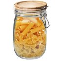 Słoik szklany patentowy z klipsem na przyprawy ogórki przetwory 1.1L ORION 127543