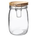 Słoik szklany patentowy z klipsem na przyprawy ogórki przetwory 1.6L ORION 153689