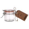 Słoik szklany patentowy z klipsem na przyprawy ogórki przetwory 100ml ORION 126569