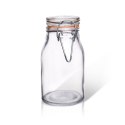 Słoik szklany patentowy z klipsem na przyprawy ogórki przetwory 200ml ORION 124673