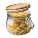 Słoik szklany patentowy z klipsem na przyprawy ogórki przetwory 500ml ORION 153688