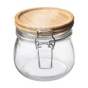 Słoik szklany patentowy z klipsem na przyprawy ogórki przetwory 500ml ORION 153688