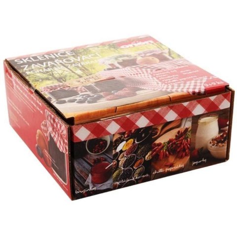 Słoiki szklane z zakrętką słoik na przetwory dżemy 60ml 9 sztuk ORION 126582