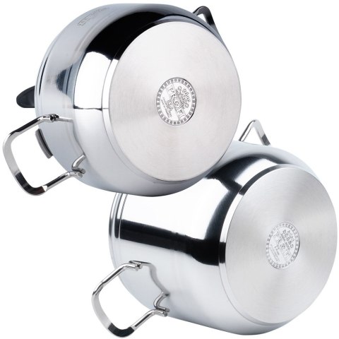 Szybkowar garnek ciśnieniowy na gaz zestaw szybkowarów 3.5 + 5L PROFI ORION 113044