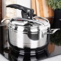 Szybkowar stalowy na gaz indukcja garnek ciśnieniowy PROFI 3.5L ORION 111731