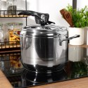 Szybkowar stalowy na gaz indukcja garnek ciśnieniowy PROFI 5L ORION 111732
