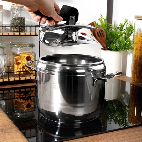 Szybkowar stalowy na gaz indukcja garnek ciśnieniowy PROFI 5L ORION 111732