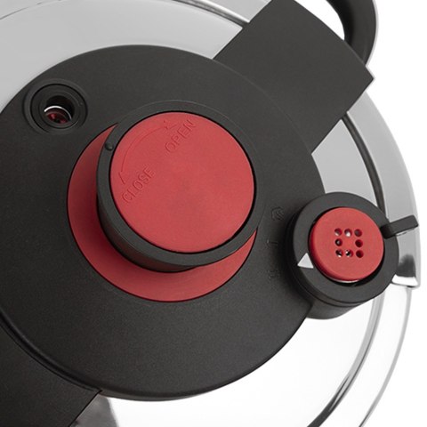 Szybkowar stalowy na gaz z automatycznym zamykaniem STORM 7L ORION 113344