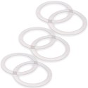 Uszczelki do słoików silikonowe 11cm gumki 6 sztuk IRMA ORION 180809