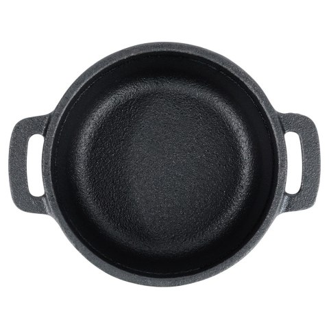 Garnek do serwowania potraw z pokrywką żeliwny CAST LINE 10 cm 250 ml VILDE 199073