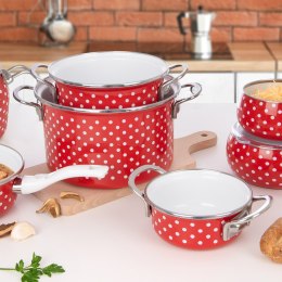 Garnek emaliowany indukcja na indukcję gaz TECKA 18 cm 2L ORION 113357