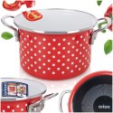 Garnek emaliowany indukcja na indukcję gaz TECKA 18 cm 2L ORION 113357