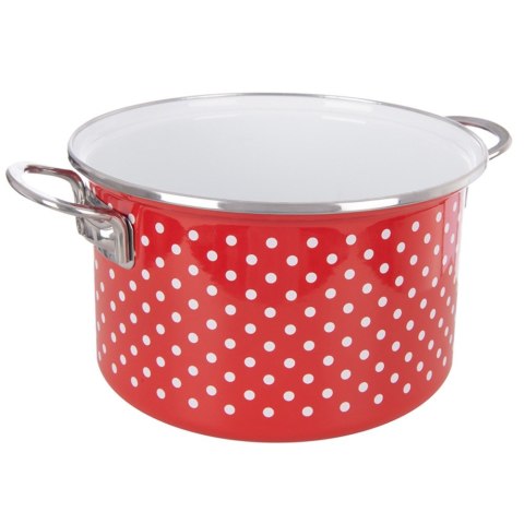 Garnek emaliowany indukcja na indukcję gaz TECKA 22 cm 4L ORION 113358