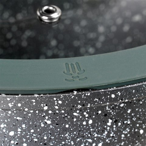 Garnek granitowy nieprzywierający na indukcję gaz OLEA 20 cm 2.4L NAVA 10-302-220