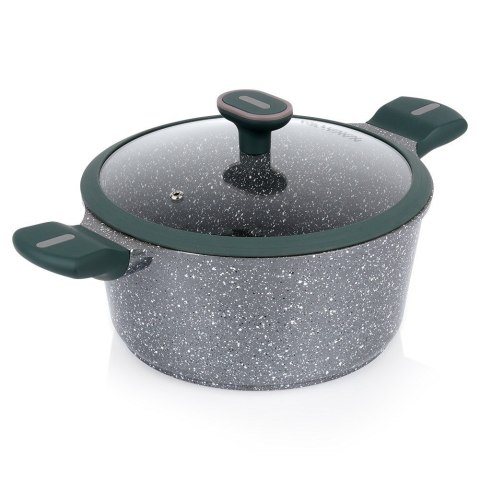 Garnek granitowy nieprzywierający na indukcję gaz OLEA 24 cm 4.2L NAVA 10-302-221