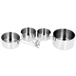 Kubki pomiarowe zestaw miarek 60/80/125/250ml miarki kuchenne BRUNBESTE BB-1501