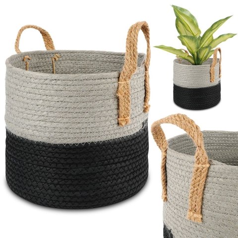 Osłona na doniczkę doniczki osłonka papierowa doniczka 28x23cm VILDE 569460-M