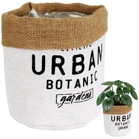 Osłona na doniczkę doniczki osłonka tekstylna doniczka 17x18.5cm VILDE 339356