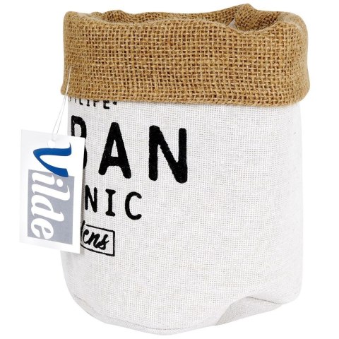 Osłona na doniczkę doniczki osłonka tekstylna doniczka 17x18.5cm VILDE 339356