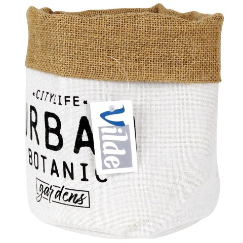 Osłona na doniczkę doniczki osłonka tekstylna doniczka 21x22.5cm VILDE 339357