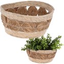 Osłona na doniczkę doniczki osłonka trawa morska 28x15cm HOME STYLING COLLECTION 339241-D