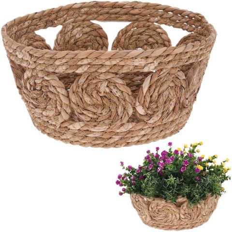 Osłona na doniczkę doniczki osłonka trawa morska 30x15cm HOME STYLING COLLECTION 339219-D