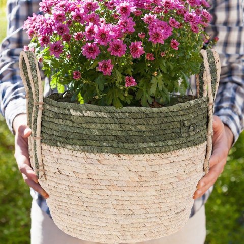 Osłona na doniczkę doniczki osłonka trawa morska 34x26cm HOME STYLING COLLECTION 339218-D