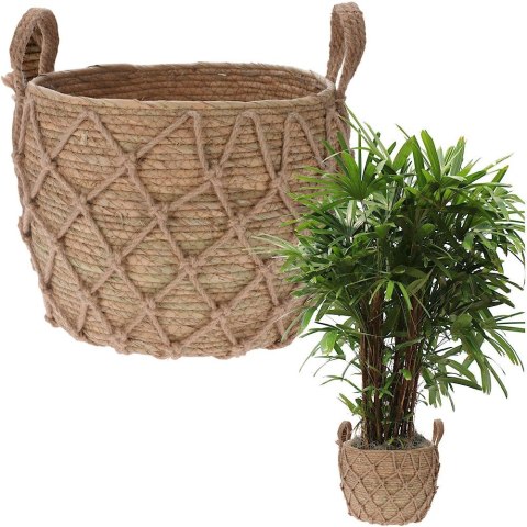 Osłona na doniczkę doniczki osłonka trawa morska 34x26cm HOME STYLING COLLECTION 339223-D