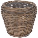 Osłona na doniczkę osłonka rattanowa doniczka 28x23cm KUBU 339239