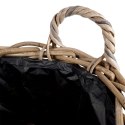 Osłona na doniczkę osłonka rattanowa doniczka 33x30cm KUBU 569554