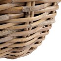 Osłona na doniczkę osłonka rattanowa doniczka 33x30cm KUBU 569554
