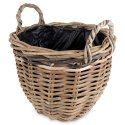 Osłona na doniczkę osłonka rattanowa doniczka 33x30cm KUBU 569554