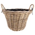 Osłona na doniczkę osłonka rattanowa doniczka 37.5x32cm KUBU 569555