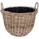 Osłona na doniczkę osłonka rattanowa doniczka 40x39.5cm KUBU 312306