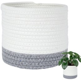 Osłona na doniczki osłonka bawełniana osłonki 18x16cm VILDE 339355-S