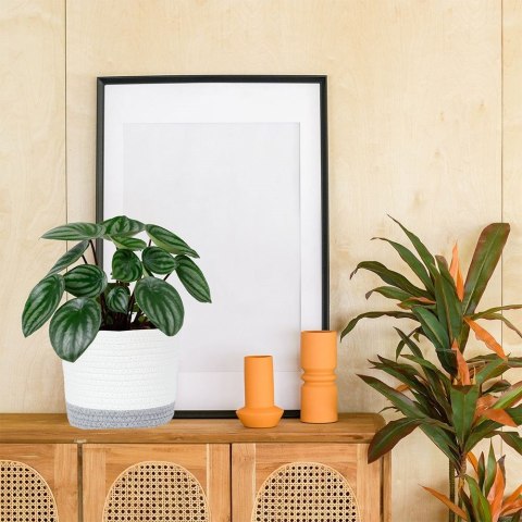 Osłona na doniczki osłonka bawełniana osłonki 18x16cm VILDE 339355-S