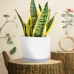 Osłona na doniczki osłonka bawełniana osłonki 21x18cm VILDE 339355-M