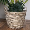 Osłona na doniczki osłonka wiklinowa doniczka 33x31cm VILDE 339168-D