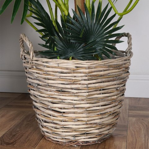 Osłona na doniczki osłonka wiklinowa doniczka 33x31cm VILDE 339168-D