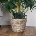 Osłona na doniczki osłonka wiklinowa doniczka 33x31cm VILDE 339168-D