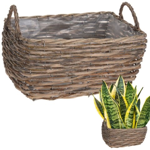 Osłona na doniczki osłonka wiklinowa doniczka 36x27.5x17cm HOME STYLING COLLECTION 339260-D
