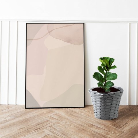 Osłona na doniczki osłonka wiklinowa doniczka szara 25x20cm VILDE 339277