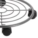 Podstawka pod doniczkę donicę na kółkach metalowa stojak 35 cm PROGARDEN 330216