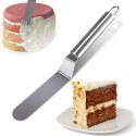 Szpatuła cukiernicza do krojenia serwowania ciasta tortu nóż metalowa 26CM BRUNBESTE BB-3075