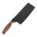 Tasak kuchenny do krojenia mięsa kości nóż ostry 16.5cm czarny non-stick BRUNBESTE BB-3778