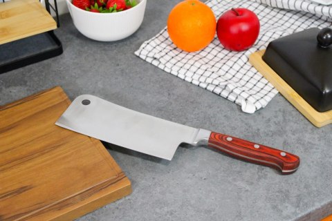 Tasak kuchenny do mięsa kości nóż do krojenia ostry 31cm BRUNBESTE BB-1553